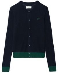 Zadig & Voltaire - Missya Cardigan 100% Cashmere - Lyst