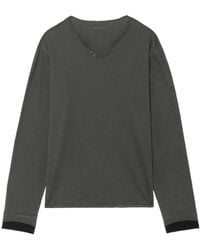 Zadig & Voltaire - Monastir Henley T-Shirt - Lyst