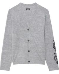 Zadig & Voltaire - Remi 100% Wool Cardigan - Lyst
