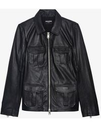 Zadig & Voltaire - Lienna Jacket 100% Leather - Lyst