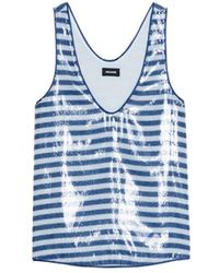 Zadig & Voltaire - Tarys Sequin Tank Top - Lyst