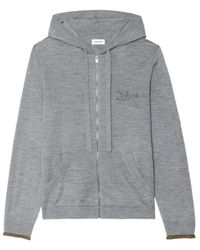 Zadig & Voltaire - Cardigan Clash 100% Wolle - Lyst