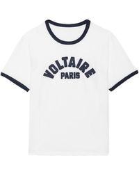 Zadig & Voltaire - Woody T-Shirt - Lyst