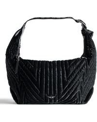 Zadig & Voltaire - Le Cecilia Xl Galactic Quilted Bag - Lyst