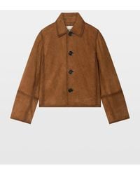 Zadig & Voltaire - Lessa Suede Leather Jacket - Lyst