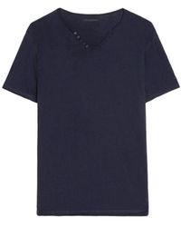 Zadig & Voltaire - Monastir Henley T-Shirt - Lyst