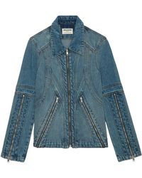 Zadig & Voltaire - Jeansjacke Bons - Lyst