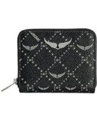 Zadig & Voltaire - Mini Zv Monogram Wallet - Lyst