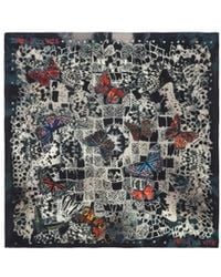 Zadig & Voltaire - Blondie Butterfly Lace 65 Scarf - Lyst