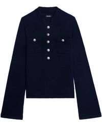 Zadig & Voltaire - V-Neck Knitwear - Lyst