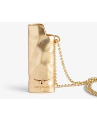Zadig & Voltaire - Funda Para Mechero Heart On Fire - Lyst