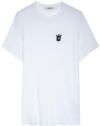 Zadig & Voltaire - Camiseta Tommy Skull - Lyst