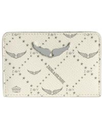 Zadig & Voltaire - Zv Pass Monogram Card Holder - Lyst