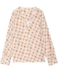 Zadig & Voltaire - Tunic Torny - Lyst