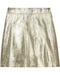 Zadig & Voltaire - Jinette Leather Skirt - Lyst