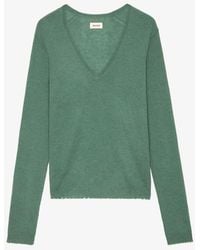 Zadig & Voltaire - Rivy Cashmere Sweater - Lyst