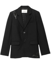 Zadig & Voltaire - Vanille Blazer - Lyst