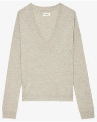 Zadig & Voltaire - Vivi Patch Cashmere Sweater - Lyst