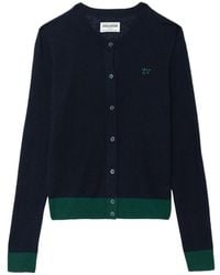 Zadig & Voltaire - Missya Cardigan 100% Cashmere - Lyst