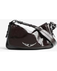 Zadig & Voltaire - Le Zouzou Vintage Patent Bag - Lyst