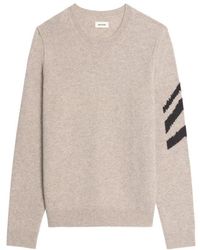 Zadig & Voltaire - Pullover Kennedy 100% Kaschmir - Lyst