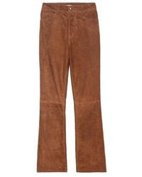 Zadig & Voltaire - Pantalon Pistol 100% Wildleder - Lyst