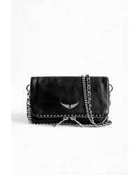 Zadig & Voltaire Rock Studs Clutch - Black
