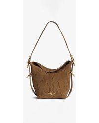 Zadig & Voltaire - Baby Jane Suede Bag - Lyst