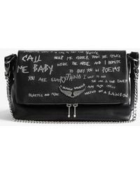 Zadig & Voltaire - Rocky Ii Graffiti Bag - Lyst