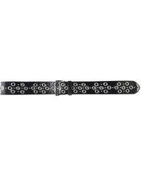 Zadig & Voltaire - Belt Starlight Eyelets - Lyst