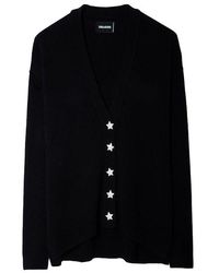 Zadig & Voltaire - Mirka Bijoux Cardigan - Lyst