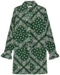 Zadig & Voltaire - Rhelyne Dress 100% Silk - Lyst