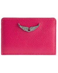 Zadig & Voltaire - Zv Pass Card Holder - Lyst