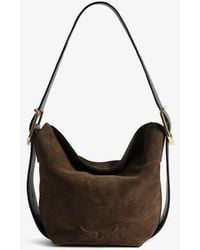 Zadig & Voltaire - Baby Jane Suede Bag - Lyst