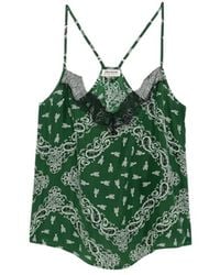 Zadig & Voltaire - Cespa Camisole 100% Silk - Lyst
