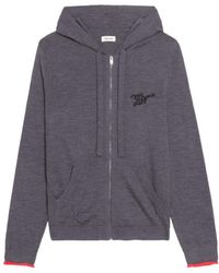 Zadig & Voltaire - Cardigan Clash 100% Wool - Lyst