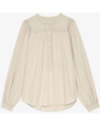 Zadig & Voltaire - Tigy Cotton Twill Blouse - Lyst