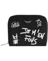 Zadig & Voltaire - Mini Zv Arty Tag Coin Purse - Lyst