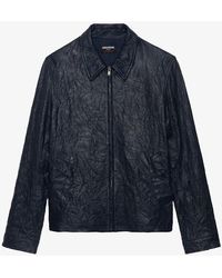 Zadig & Voltaire - Loumy Leather Jacket - Lyst