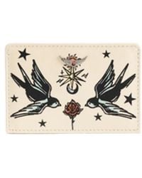 Zadig & Voltaire - Zv Pass Tattoo Card Holder - Lyst