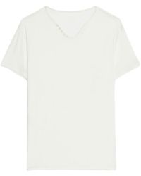 Zadig & Voltaire - Monastir Henley T-Shirt - Lyst