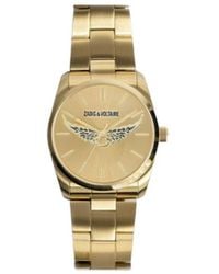 Zadig & Voltaire - Fusion Gold Wings Watch - Lyst