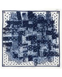 Zadig & Voltaire - Blondie Denim Bandana Scarf 85 - Lyst