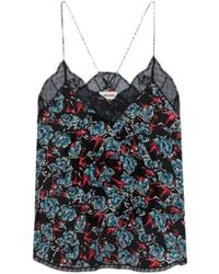 Zadig & Voltaire - Christy Silk Camisole - Lyst