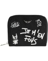Zadig & Voltaire - Mini Zv Arty Tag Coin Purse - Lyst