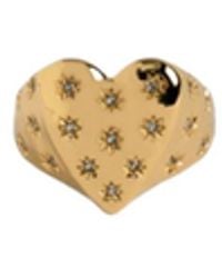 Zadig & Voltaire - Heartbreaker Over Strass Ring - Lyst