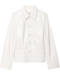 Zadig & Voltaire - Liamys Leather Jacket - Lyst