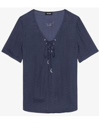 Zadig & Voltaire - Terzo Satin Top - Lyst