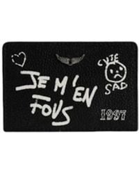 Zadig & Voltaire - Zv Pass Arty Tag Card Holder - Lyst
