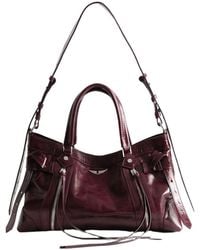 Zadig & Voltaire - Madison Small Vintage Patent Bag - Lyst
